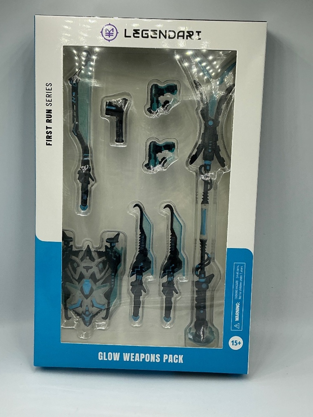 Meta Travelers Legendari Glow Weapons Pack First Run Series New Sealed Accessory